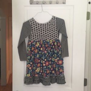 Jelly The Pug Dresses - Girl’s Jelly the Pug multi pattern dress, Size 12 Jelly The Pug Dresses - Girl’s Jelly the Pug multi pattern dress, Size 12